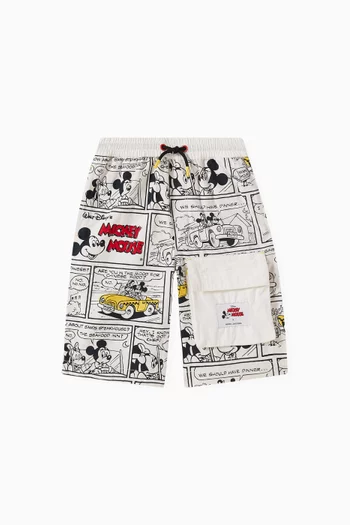 x Mickey Mouse Sweatshorts in Cotton
