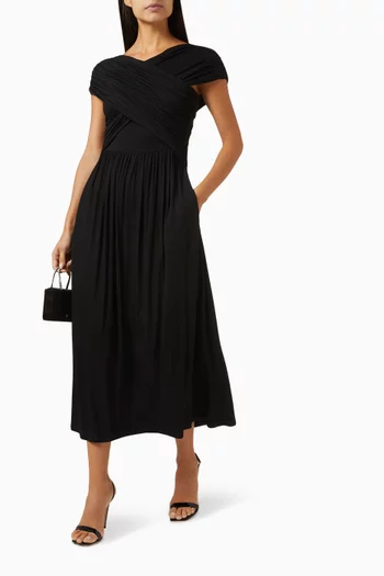 Draped Dress in Jersey