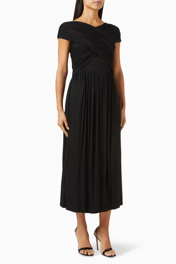 Draped Dress in Jersey