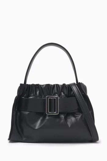Rebel Slouchy Satchel Bag in Leather