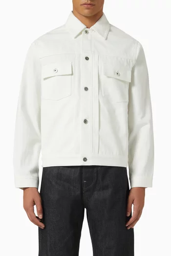Long-sleeve Jacket in Denim