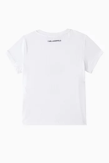 Choupette T-shirt in Organic Cotton-blend