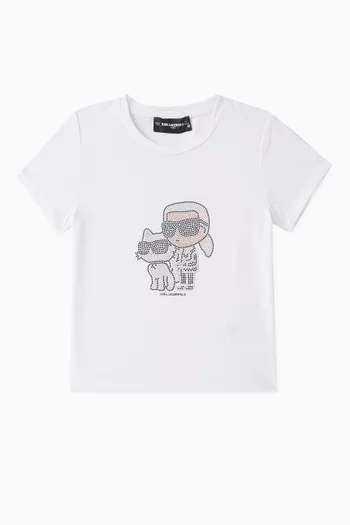 Choupette T-shirt in Organic Cotton-blend
