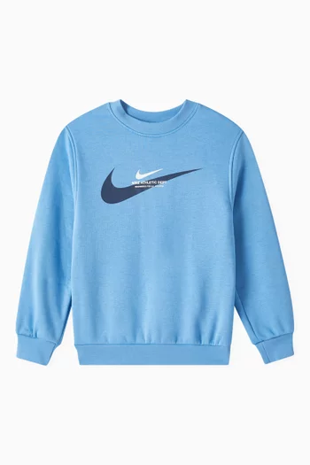 Sportswear Graphic Logo-print Sweatshirt in Fleece