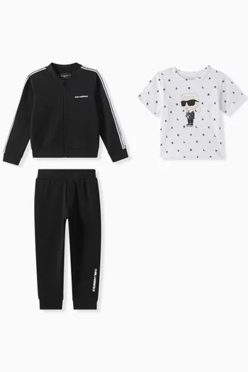 3-piece Gift Set in Cotton-blend
