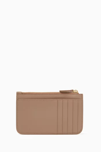 Cash 2.0 Long Coin & Card Holder in Smooth Calfskin