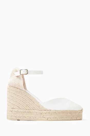 Chiarita 80 Espadrille Wedges in Canvas