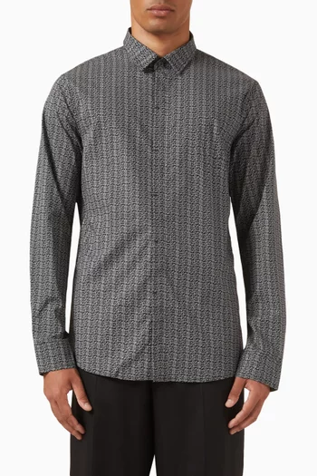 Slim-fit Shirt in Stretch Cotton