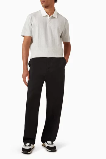 Polo Shirt in Stretch Jersey