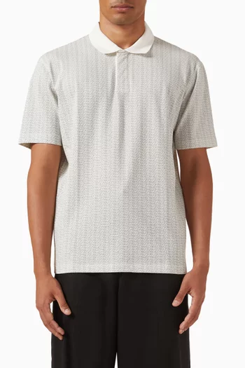 Polo Shirt in Stretch Jersey