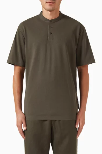 Slim-fit Polo Shirt in Cotton-piqué