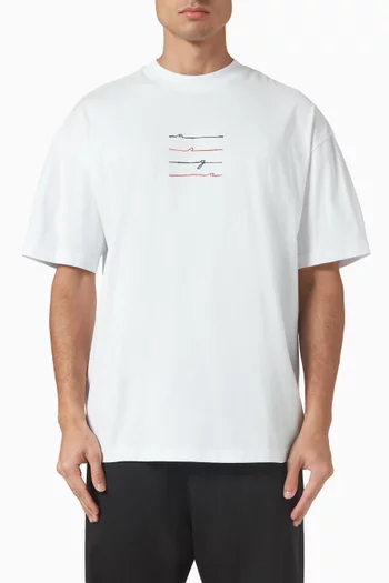 Logo T-shirt in Cotton Jersey