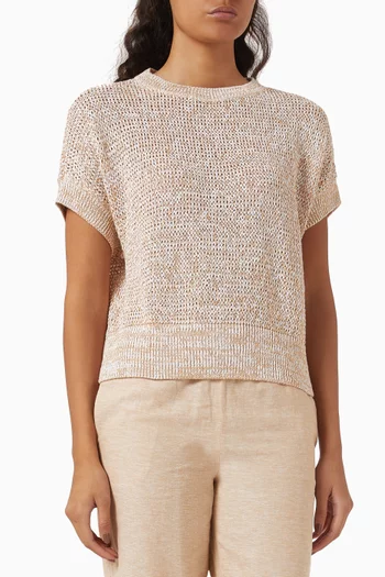 The Grid Magleria Sweater in Cotton-knit