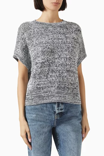 The Grid Magleria Sweater in Cotton-knit