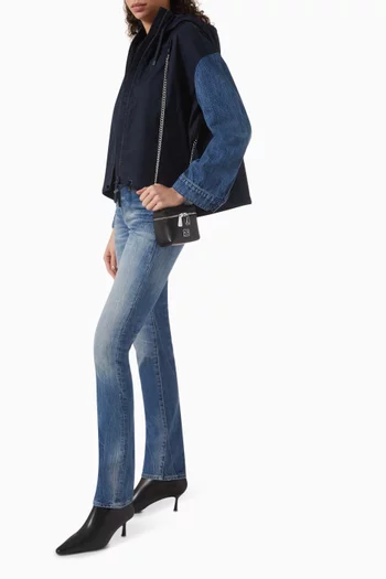 Mini Emily Shoulder Bag in Faux Leather