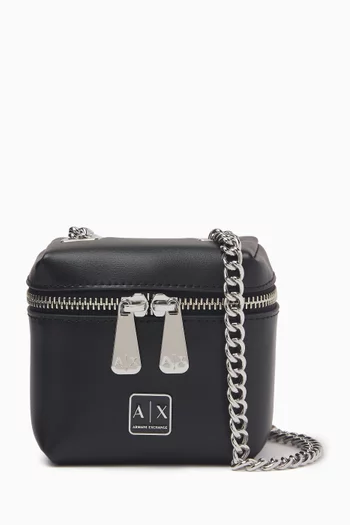 Mini Emily Shoulder Bag in Faux Leather