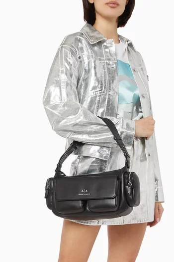 Rachel Shoulder Bag in Faux Leather