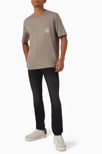 AX Logo T-shirt in Jersey