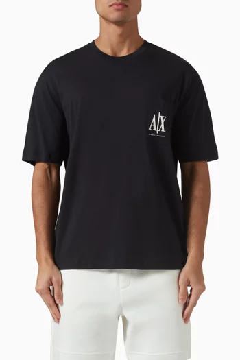 AX Logo T-shirt in Jersey