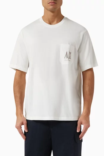AX Logo T-shirt in Jersey