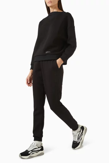 Logo Sweatpants in Scuba Fabric