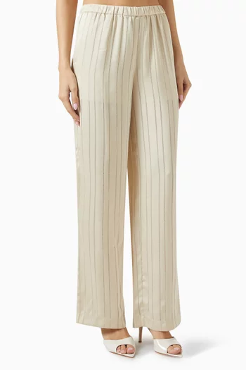 The Grid Line Pants