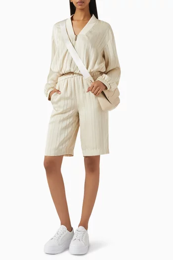 The Grid Bermuda Shorts