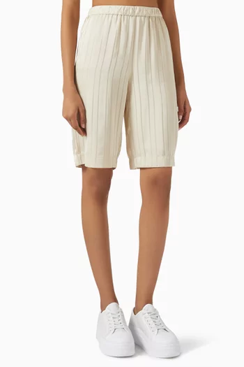 The Grid Bermuda Shorts