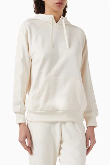 The Grid Hoodie in Cotton-jersey