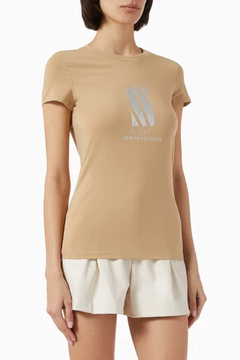 The Grid Arte Stella Logo T-shirt in Jersey