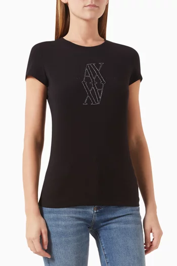 AX Clear Logo T-shirt in Jersey