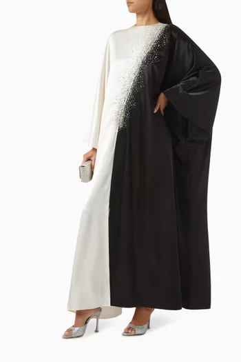 فستان إكليبس طويل كريب