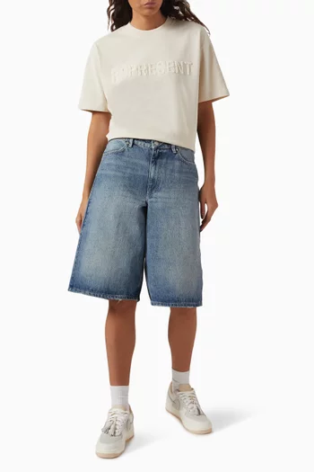 Bermuda Shorts in Denim
