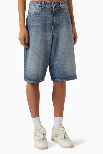 Bermuda Shorts in Denim