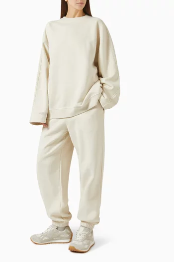 Owners Club Oversized Sweater in Cotton-fleece