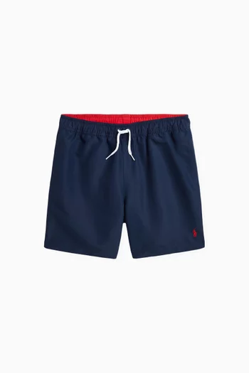 Logo Swim Shorts in Polyester