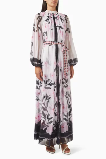 فستان ديانا طويل شيفون