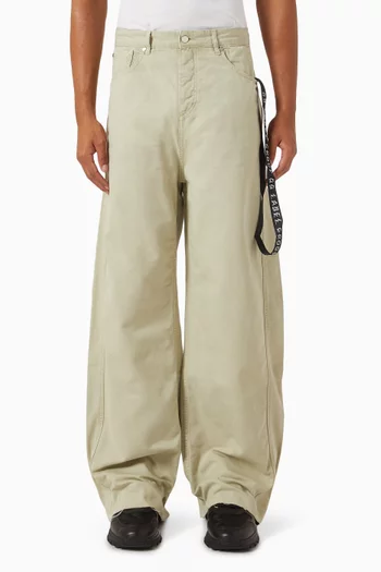 Pappas Pants in Cotton Canvas