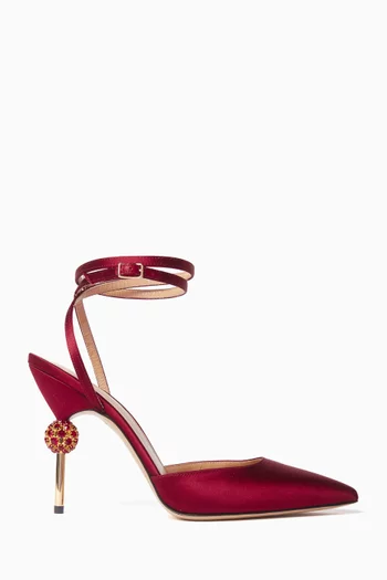 Vittoria 105 Pumps in Satin