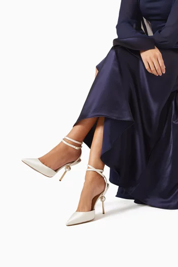 Vittoria 105 Pumps in Satin