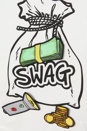 Swag Printed T-shirt in Cotton