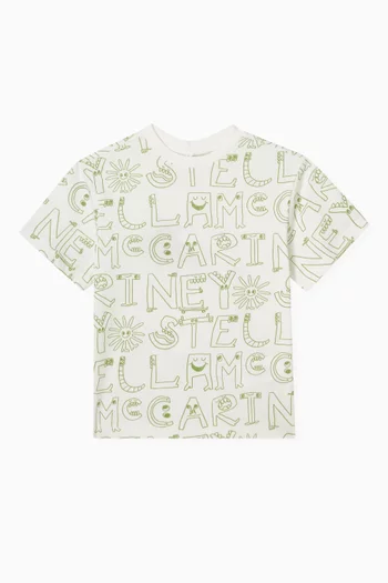 Monogram Graphic-print T-shirt in Cotton