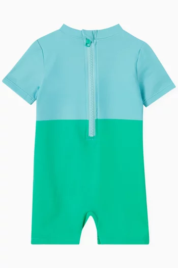 Frog-print Swimsuit