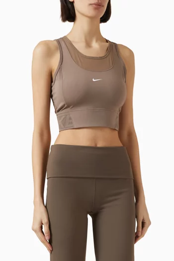 Swoosh Crop Tank