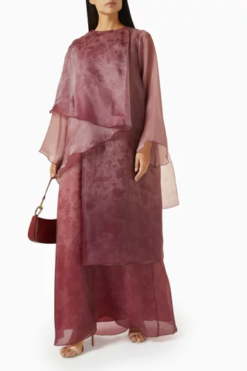 Printed Cape Kaftan