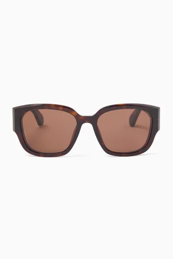 Square Sunglasses in Acetate