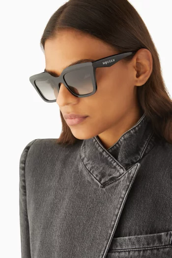 Square Sunglasses in Acetate