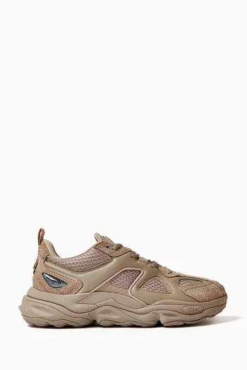 Satellite Sneakers in Leather & Mesh