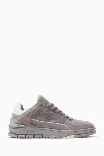 Area Lo Sneakers in Suede & Leather