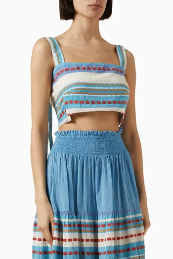 Zakar Crop Top in Cotton